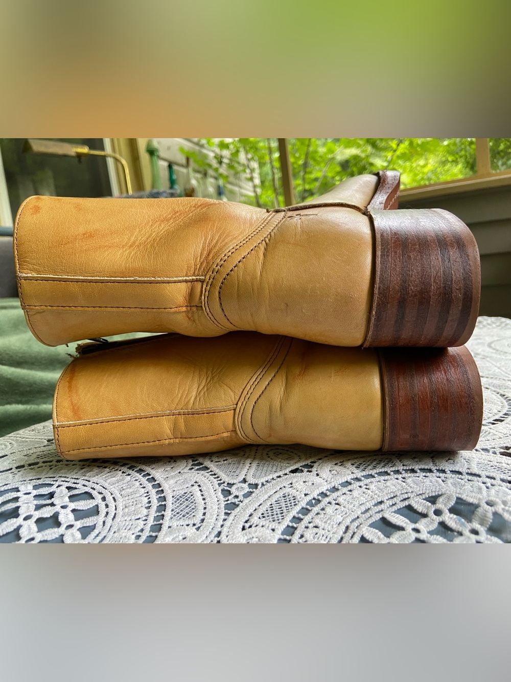 Rare Frye Campus Banana Shorties - Picture 7 of 12